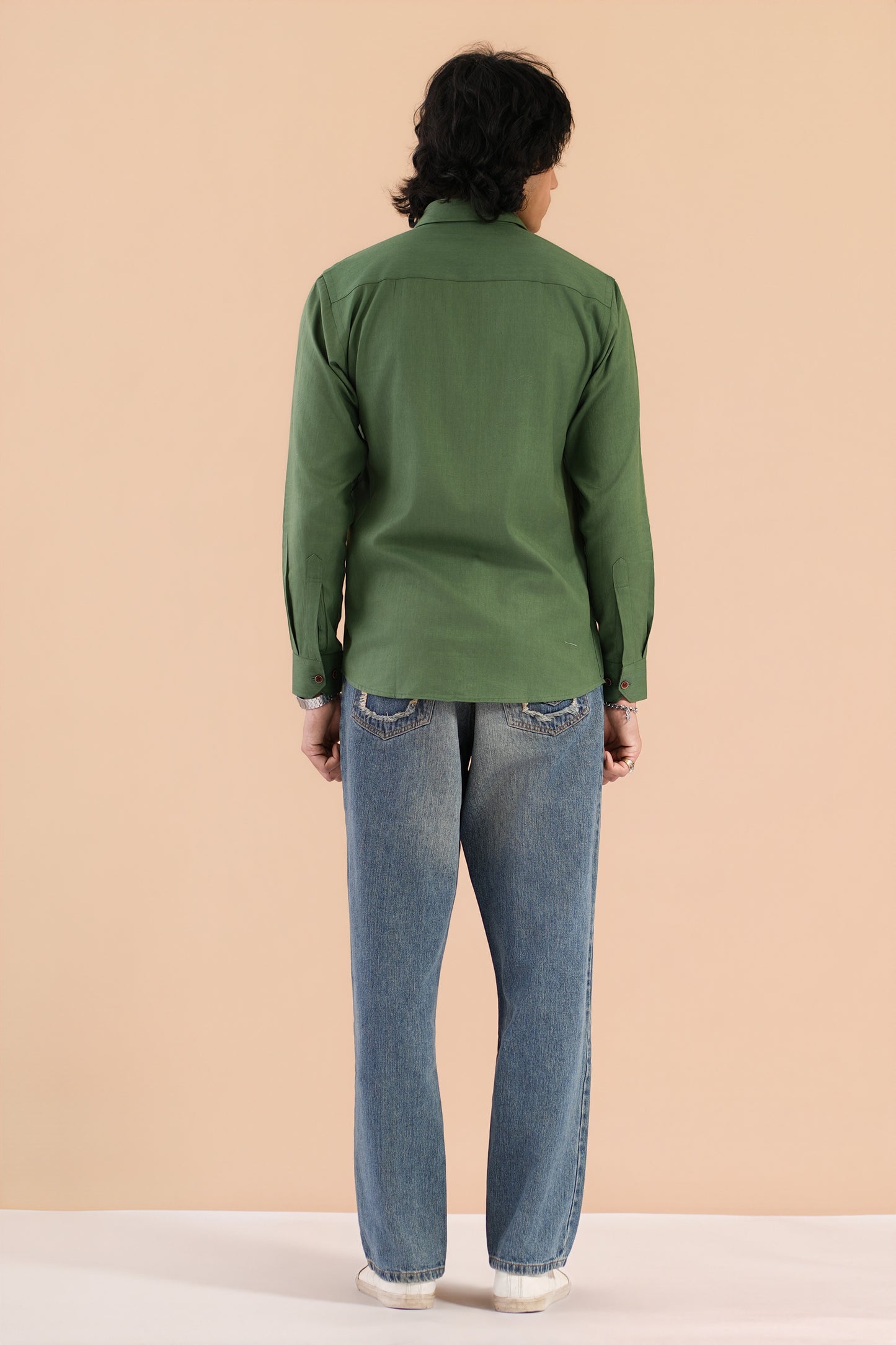 Bamboo Cotton Emerald Green