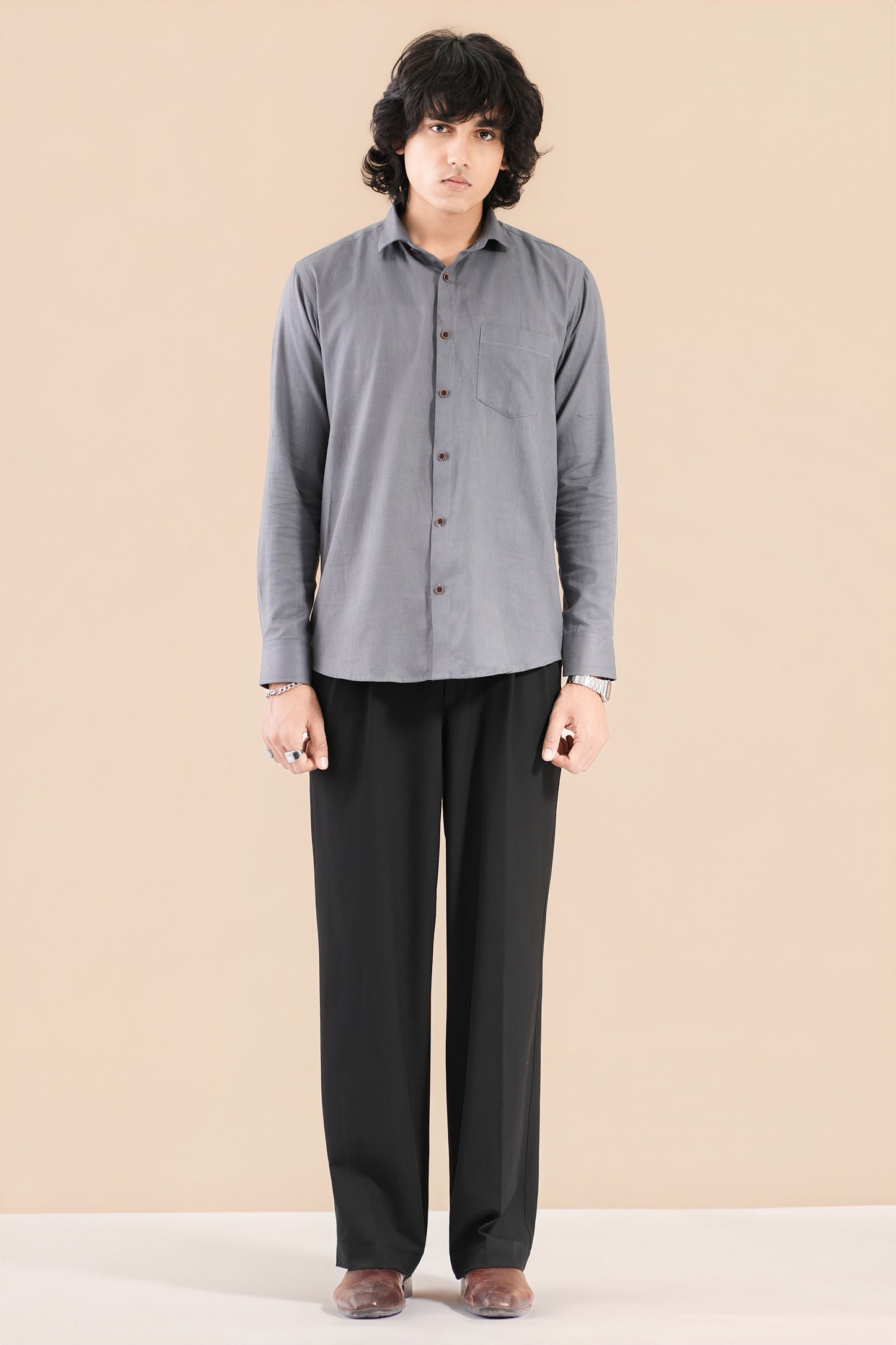 Banana Cotton Ash Grey