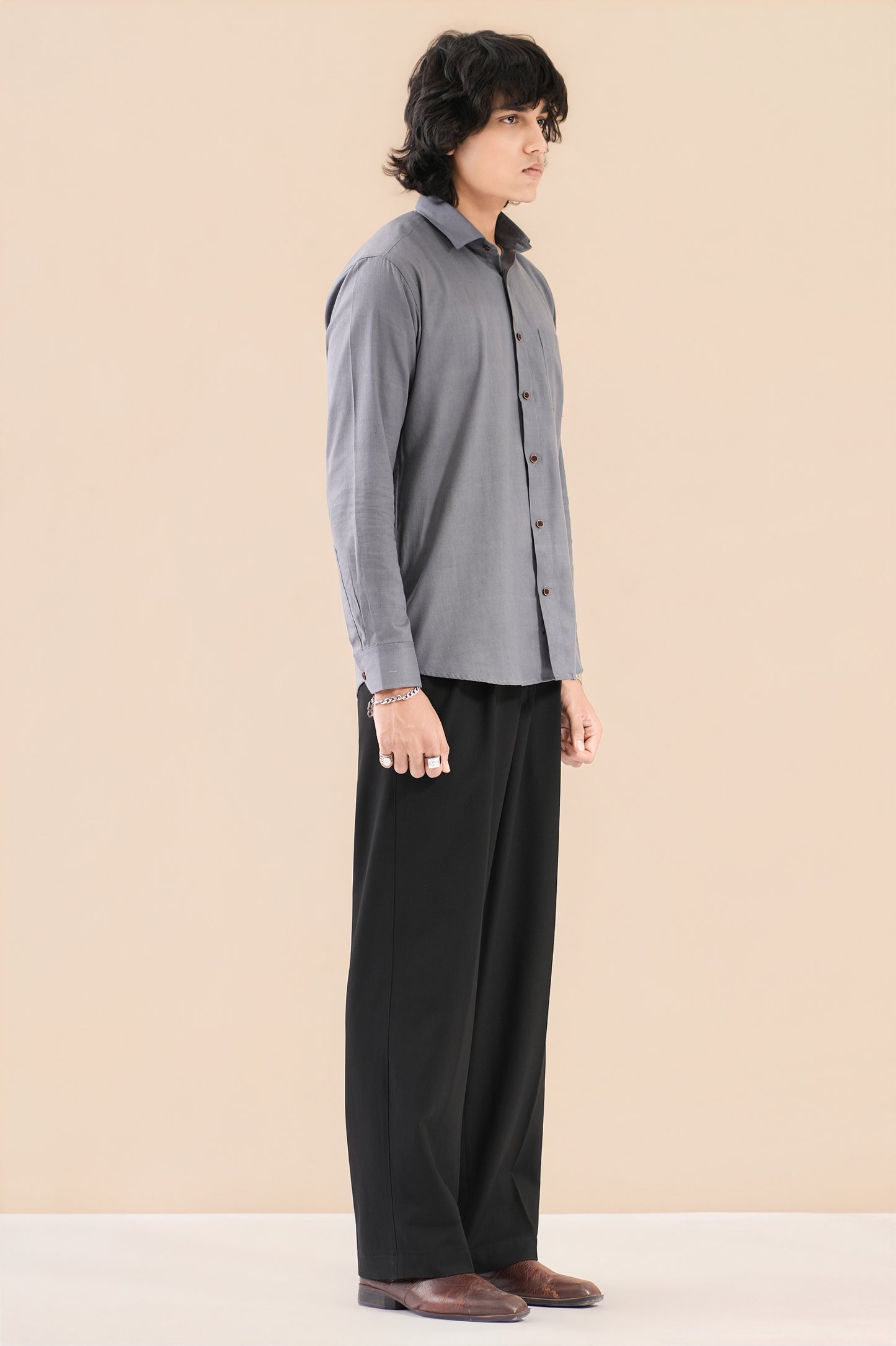 Banana Cotton Ash Grey