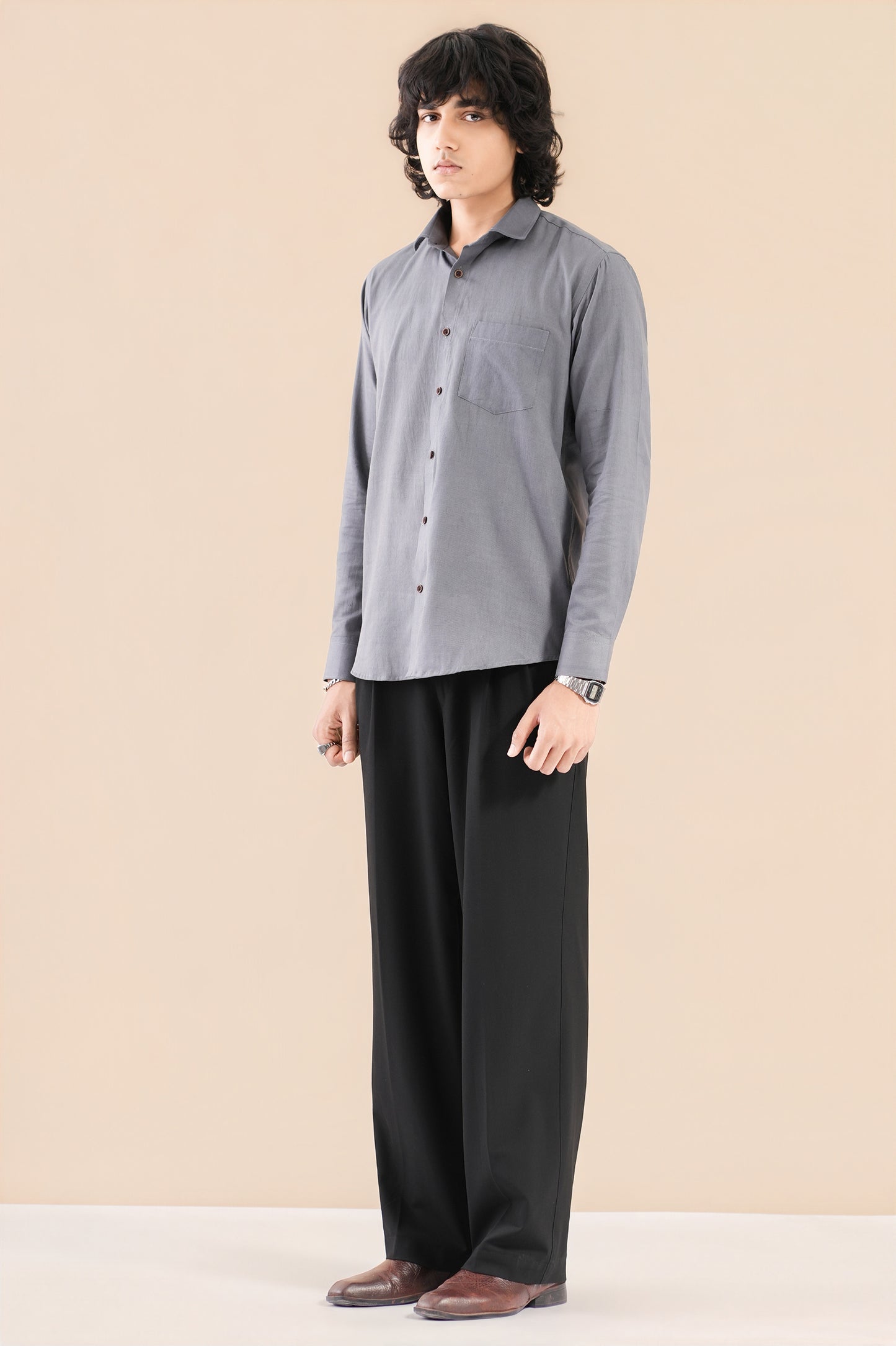 Banana Cotton Ash Grey