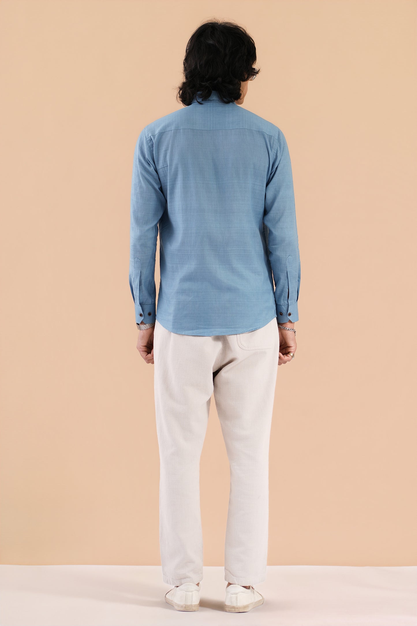 Mul Cotton Azure Blue