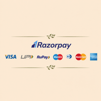 100% Safe Checkout by RazorPay