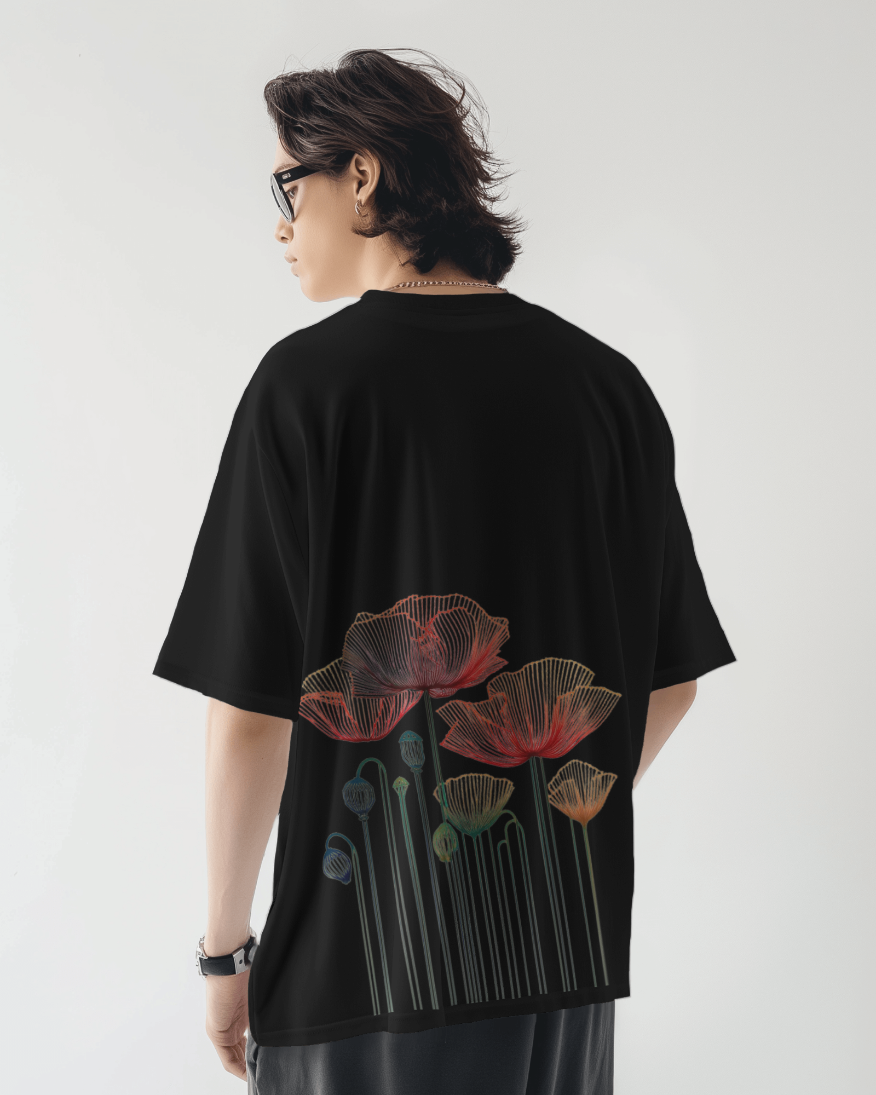 Petal Line Black